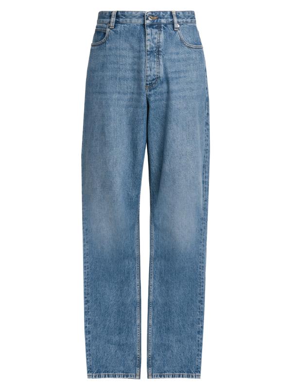 【関税＆送料込み】Bottega Veneta Vintage Indigo Wide Leg J Bottega Veneta: Indigo Wide Leg Jeans | SSENSE