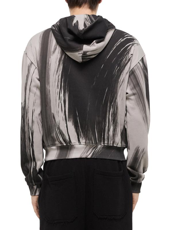 【関税込み】Helmut Lang グレー Feather Studio フーディ Helmut Lang Gray Feather Studio Hoodie Helmut Lang