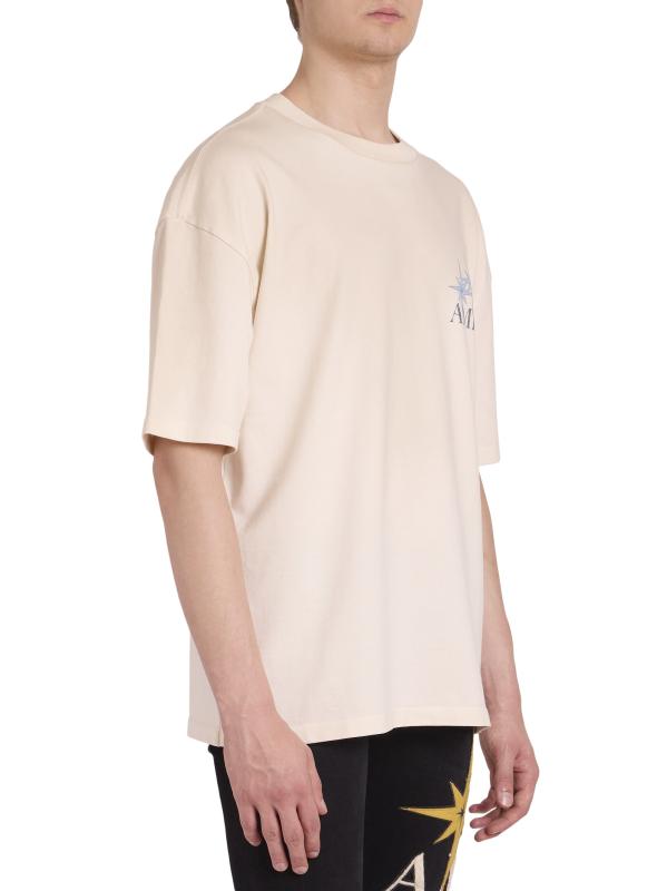 Amiri - スターバースト・オーバーサイズ・クルーネックTシャツ