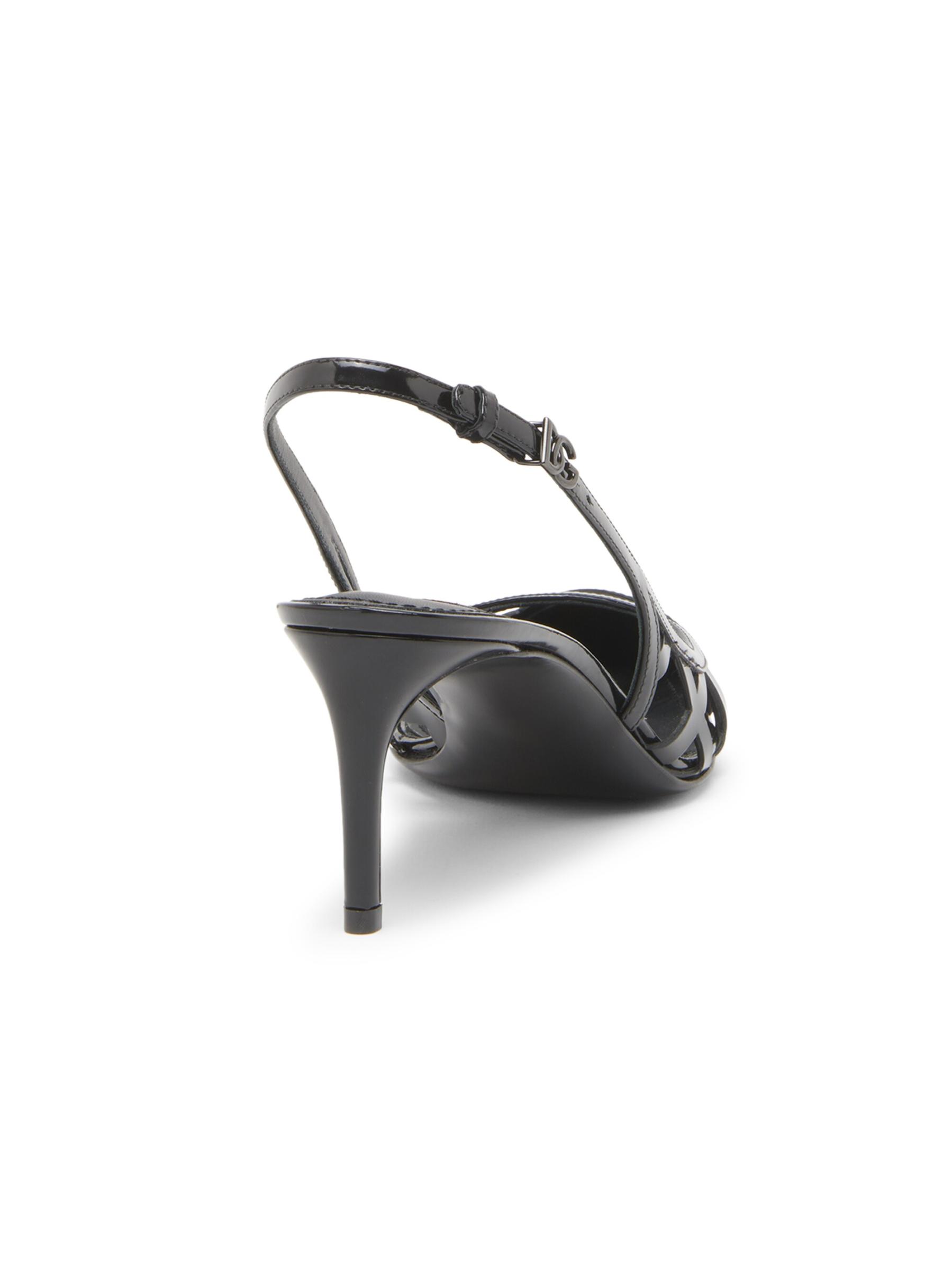 DOLCE&GABBANA - ロロ60MMレザースリングバックパンプス を