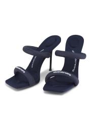 Shop Alexander Wang - Julie Tubular Logo Sandals | Saks
