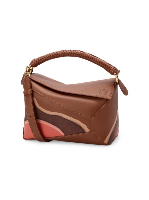 【LOEWE】パズル エッジ ジップアップ トップ ハンドル バッグ LOEWE ロエベ ショルダーバッグ PUZZLE EDGE SMALL パズル