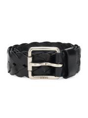 Loewe - ローラーカーブ編み込みレザーベルト をオンライン購入