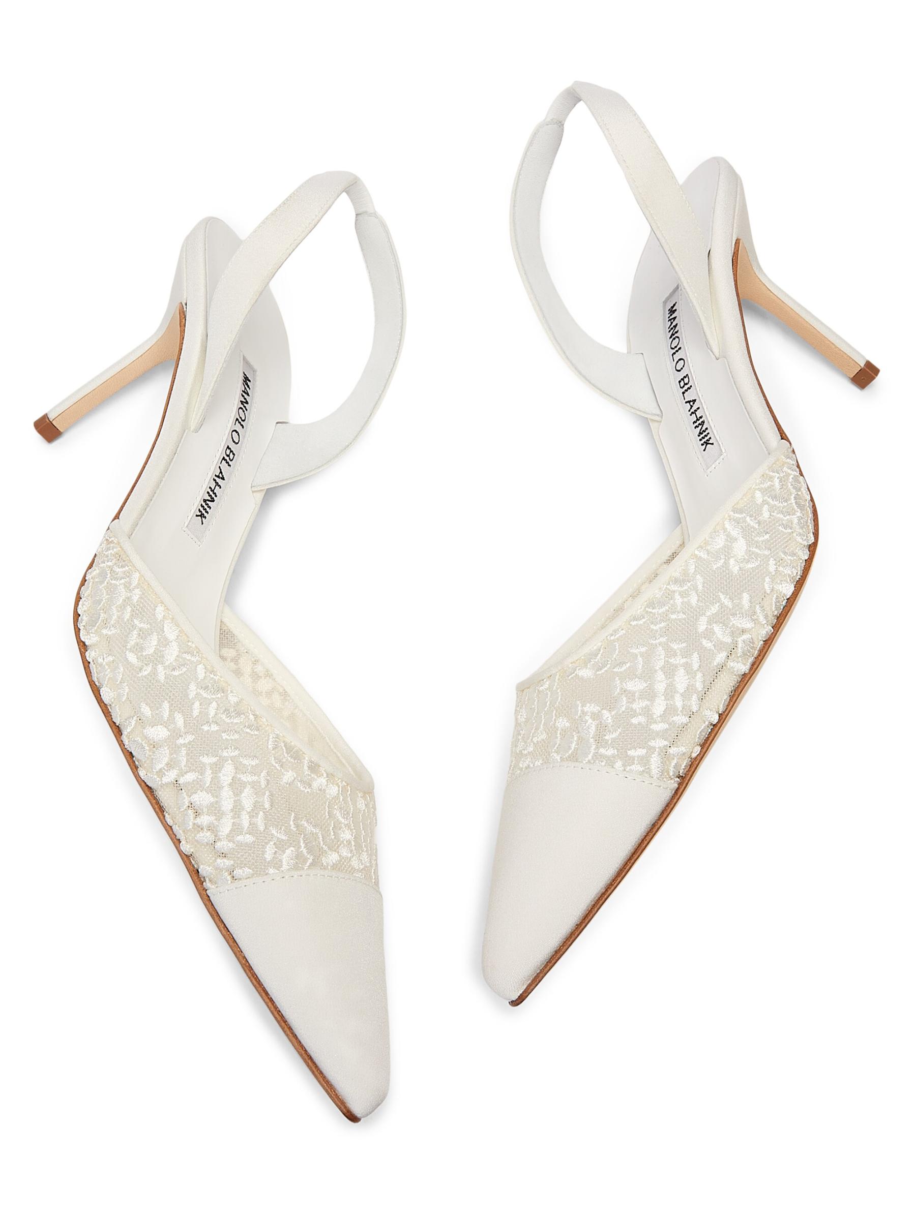 超美品 MANOLO BLAHNIK パイソンレザー パンプス 35 Manolo Blahnik】Morcou 70 スエード＆レザー パンプス