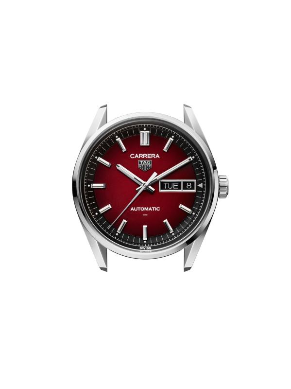 #7: ساعة كاريرا بسوار من الفولاذ المقاوم للصدأ/41 مم - فولاذ مقاوم للصدأ