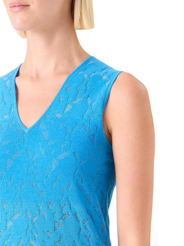 #5: بلوزة بيرنوت إنتارسيا من مزيج الصوف - توايلايت