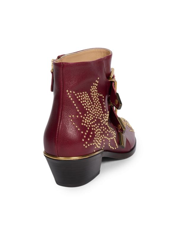 #3: حذاء سوزانا 40 ملم مرصع للكاحل - قنبلة