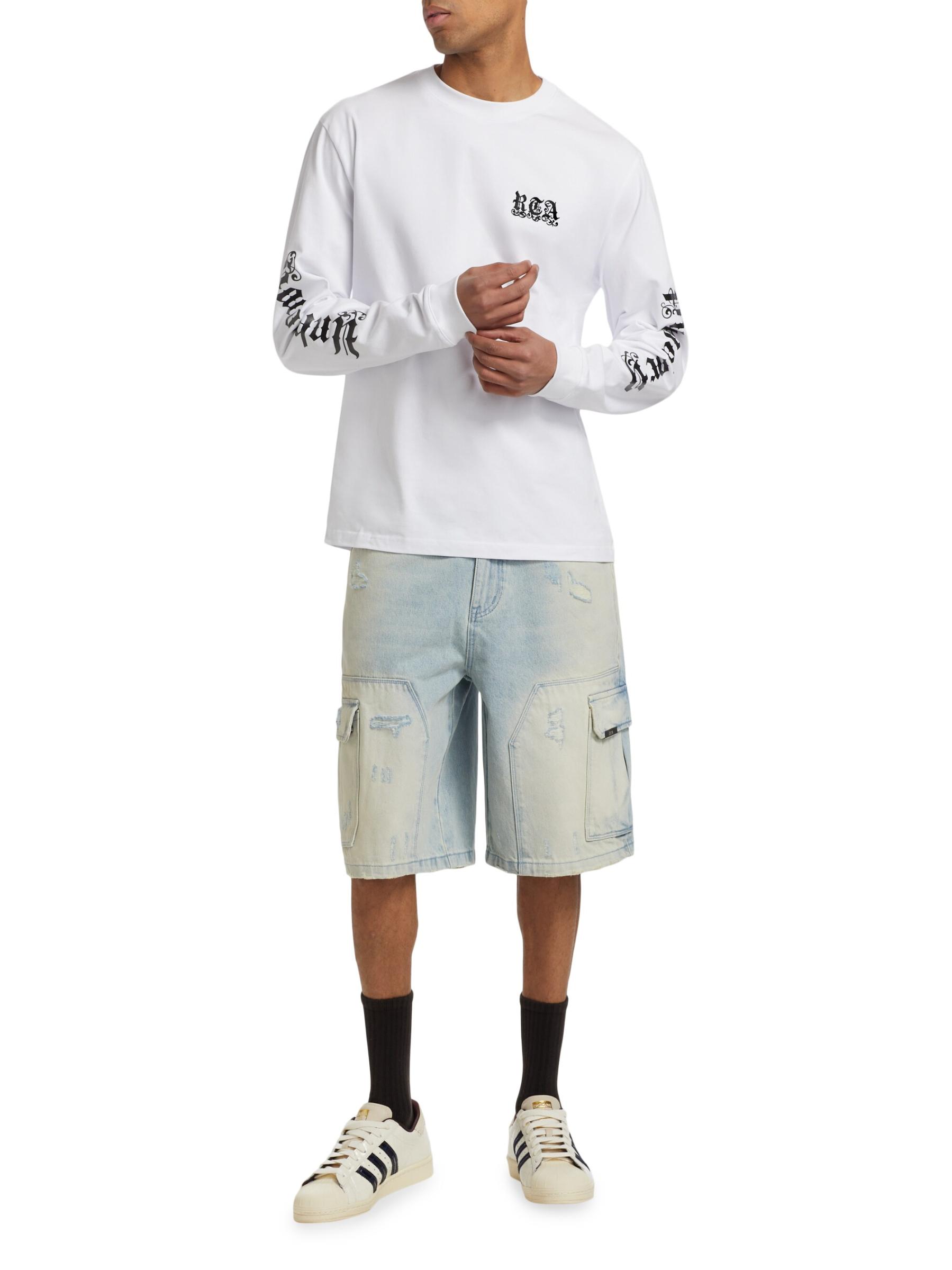 ★REST&RECREATION★送料込み★大人気★RR LOGO LONG SLEEVE TOP Shop RtA - Underworld Lawrence Logo Long-Sleeve Top | Saks