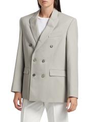 【関税込み】WARDROBE.NYC ブラック ダブルブレスト コート WARDROBE.NYC Contour ダブルジャケット | ブラック | FARFETCH JP