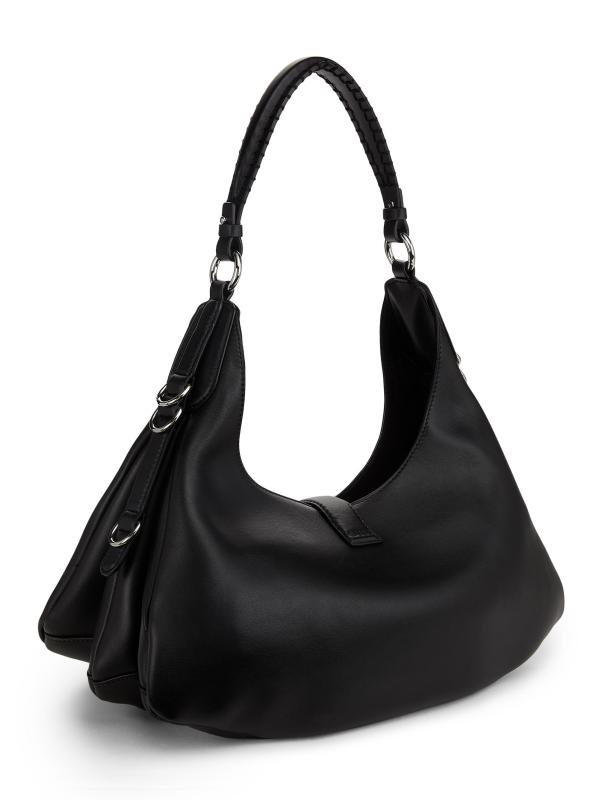 #3: حقيبة هوبو بشعار كات - أسود