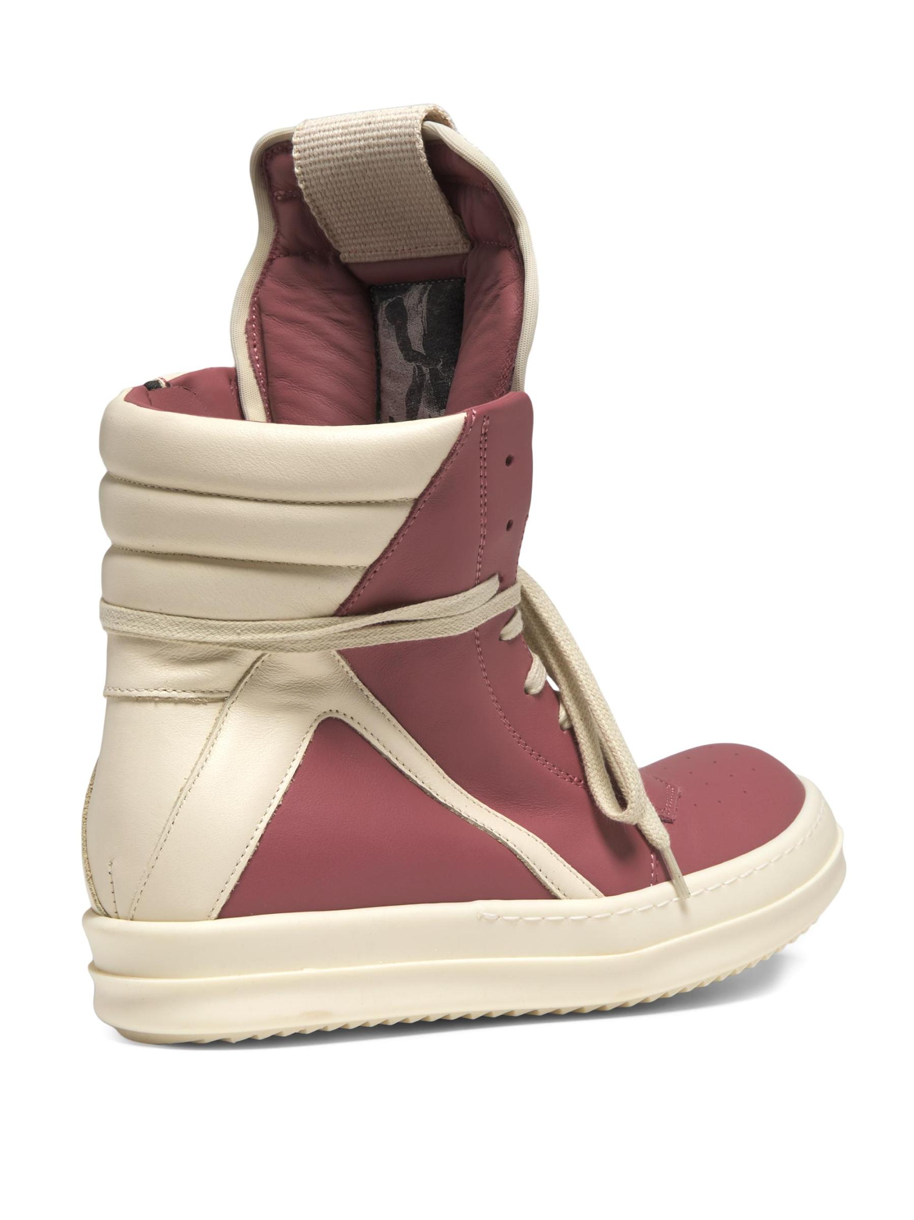 靴 Rick owens geobasket red milk Buy Rick Owens Geobasket High 'Carnelian Milk' - RU01B1894