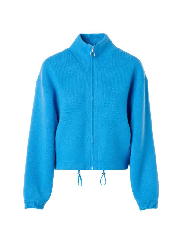 كارديغان من الكشمير بسحّاب أمامي