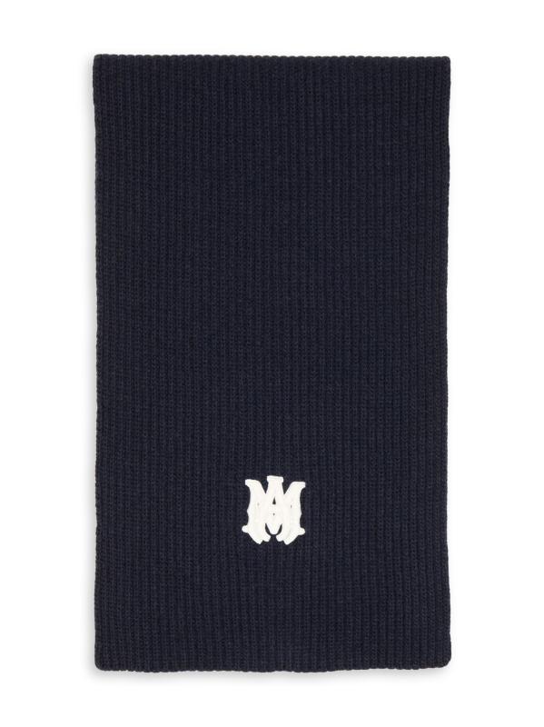Logo Virgin Wool Scarf