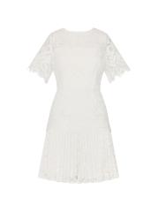 Milly - ニコレッタ ミックスレース プリーツ ミニドレス を