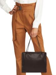 Shop The Row - Henri Leather Shoulder Bag | Saks Fifth