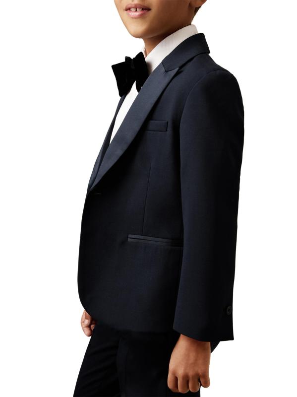 #2: بليزر من مزيج الصوف للأولاد والصبيان الصغار - القوات البحرية