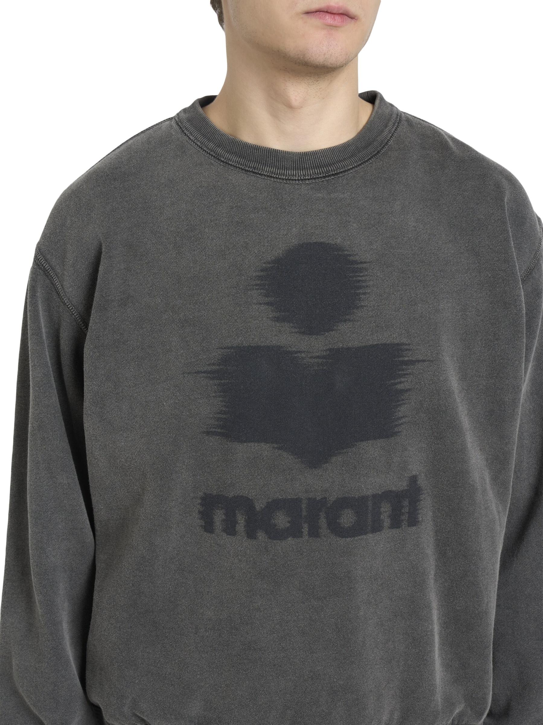 Shop Isabel Marant - Mikoy Logo Crewneck Sweatshirt | Saks