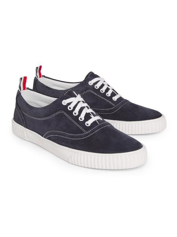 ★THOM BROWNE★ヘリテージスニーカー Canvas Vulcanized Rubber Sole Heritage Sneakers | Thom Browne