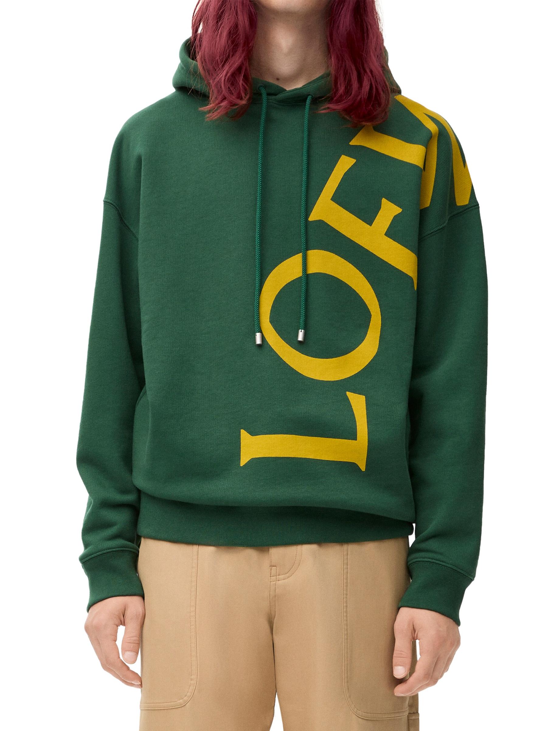 Shop Loewe - Logo Relaxed-Fit Hoodie | Saks Fifth Avenue