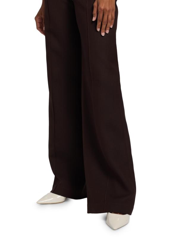 #5: بنطال وايت من الصوف والحرير - موكا