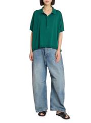 【LOEWE】パネル トリム ミッドライズ バレルレッグ ジーンズ LOEWE】パネル トリム ミッドライズ バレルレッグ ジーンズ