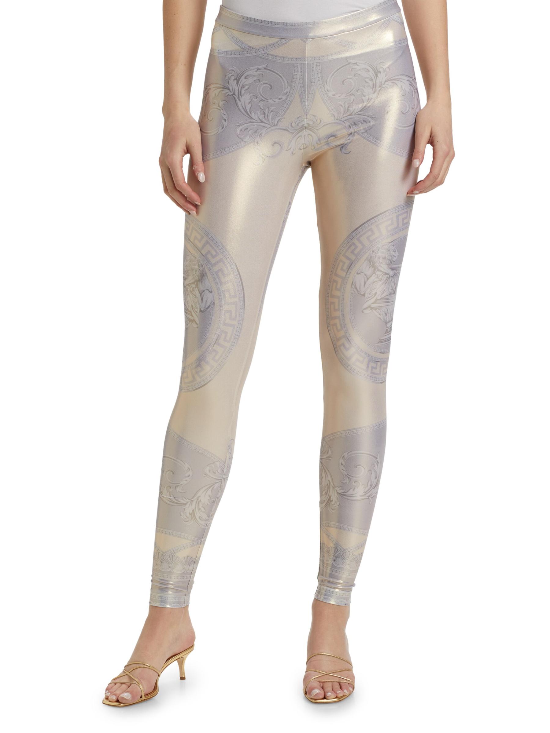 ボトムスその他 VERSACE 'La Coupe des Dieux' leggings Versace Versace 'La Coupe Des Dieux' Leggings - Pants