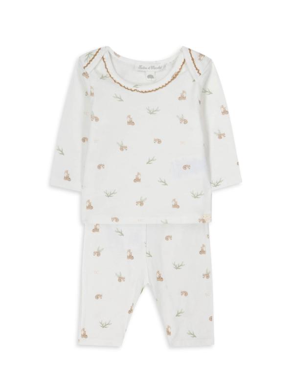 #3: بيجامة بريمير تروسو غاركون للأولاد الرضع - أبيض