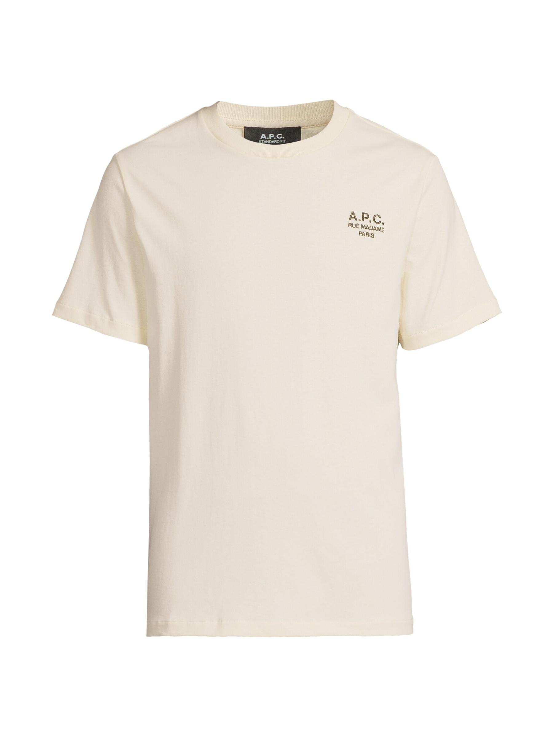 ◆A.P.C◆ ルー マダム ロゴTシャツ コットン A.P.C. - ルー・マダム・ロゴ・コットンTシャツ をオンライン