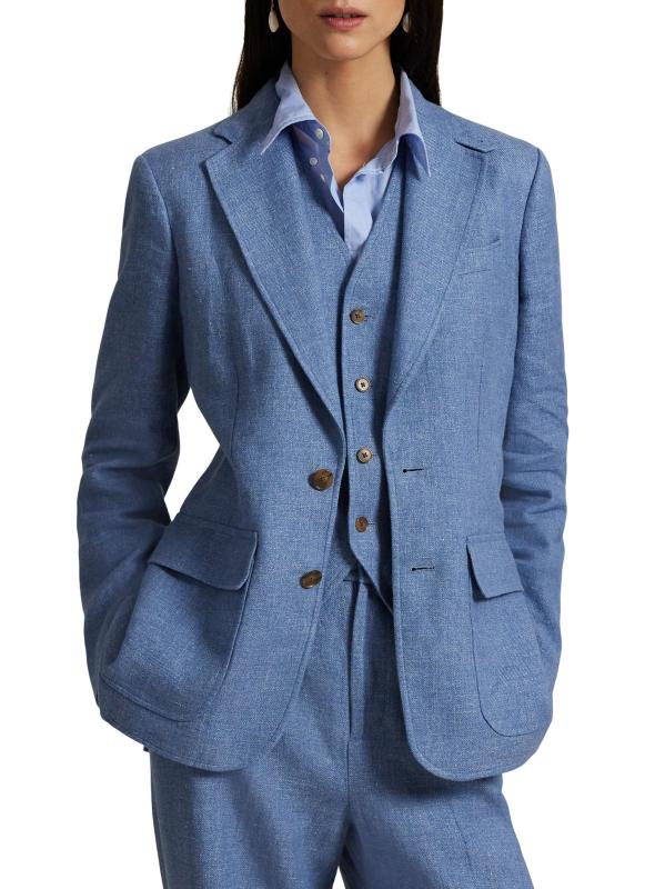 Shop Polo Ralph Lauren Linen-Cotton Twill Sport Jacket Saks