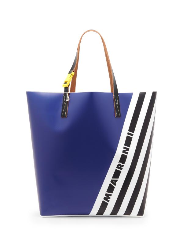 Shop Marni - Tribeca Striped Tote Bag | Saks Fifth Avenue