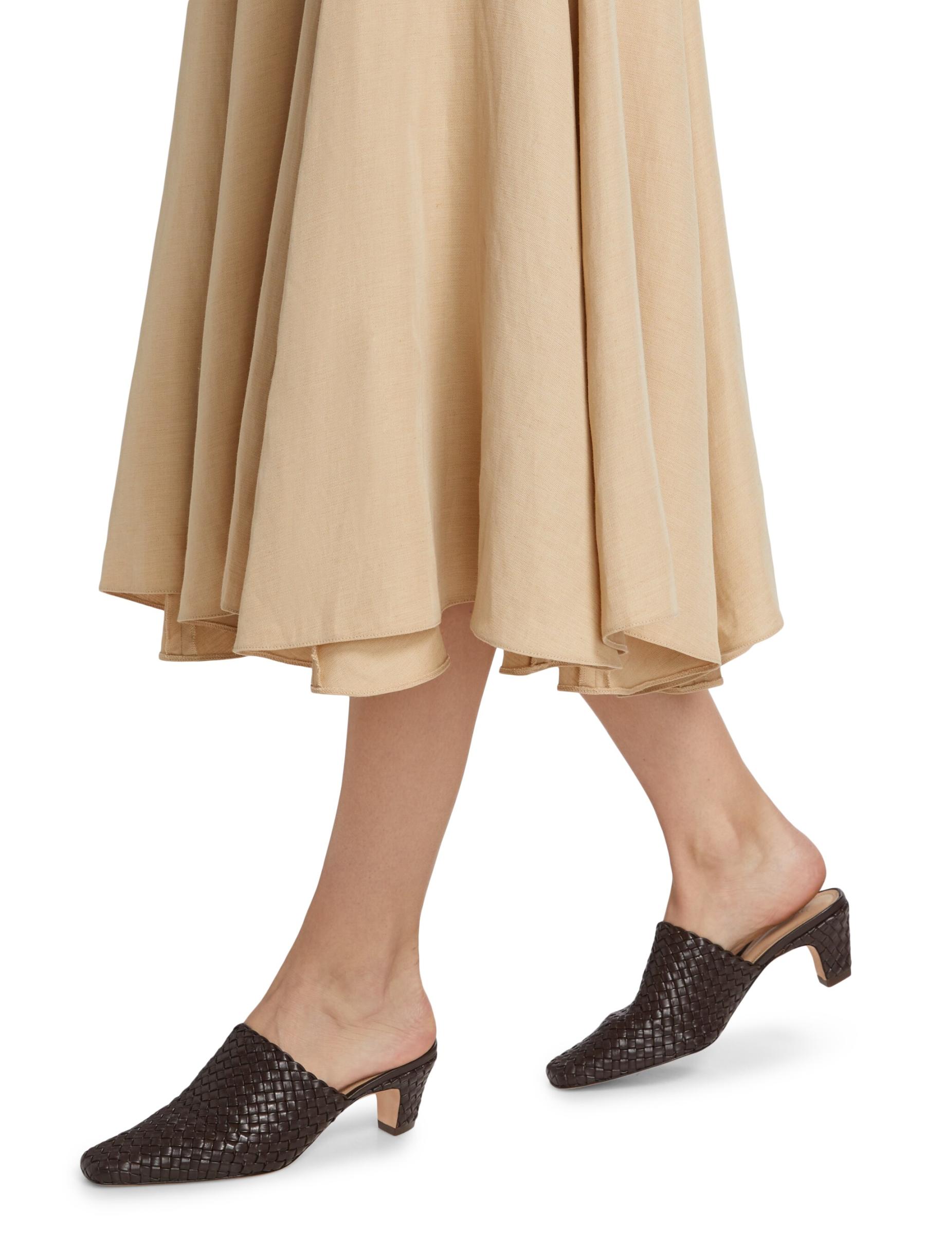 Shop Fabiana Filippi - Flared Midi-Skirt | Saks Fifth Avenue