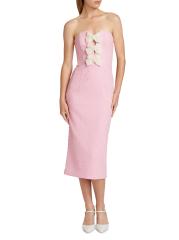 【REBECCA VALLANCE】ESTELLE STRAPLESS ハートバックル マキシ REBECCA VALLANCE】ESTELLE STRAPLESS ハートバックル マキシ