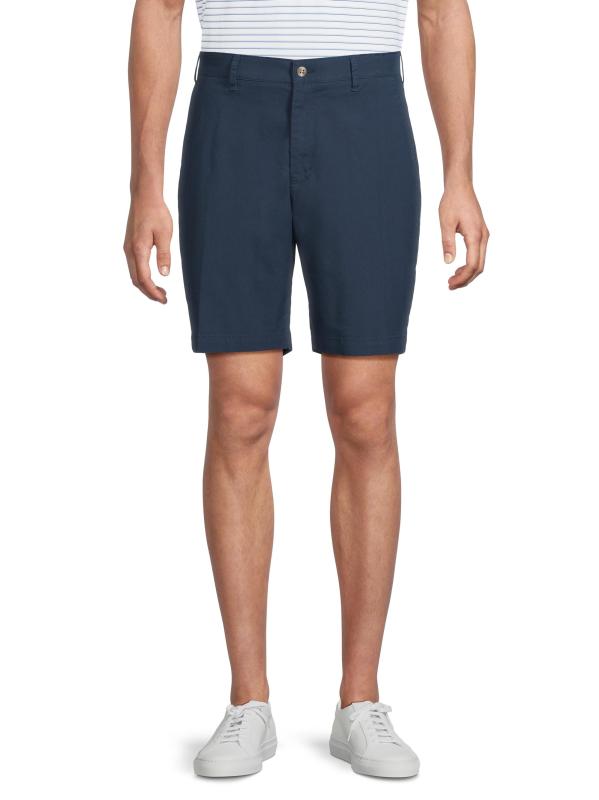 #2: شورت كراون كومفورت - أزرق داكن مغسول