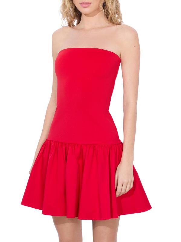 Alice + Olivia チューブトップドレス 0400022621040_BLUEMULTI?wid=