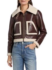 美品 Alice＋Olivia レザージャケット Ｓ 2025年最新】alice+olivia レザージャケット・ライダースの人気
