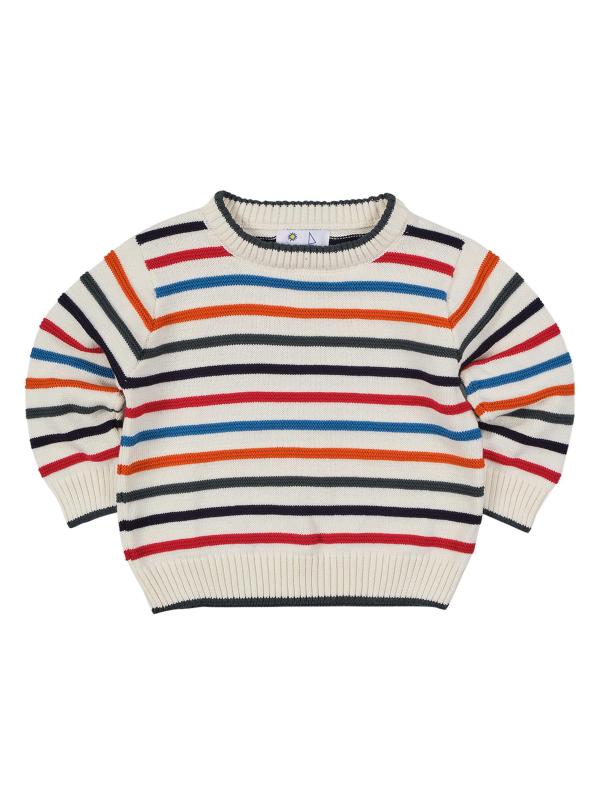 سترة قطنية مخططة للأطفال والصبي الصغار