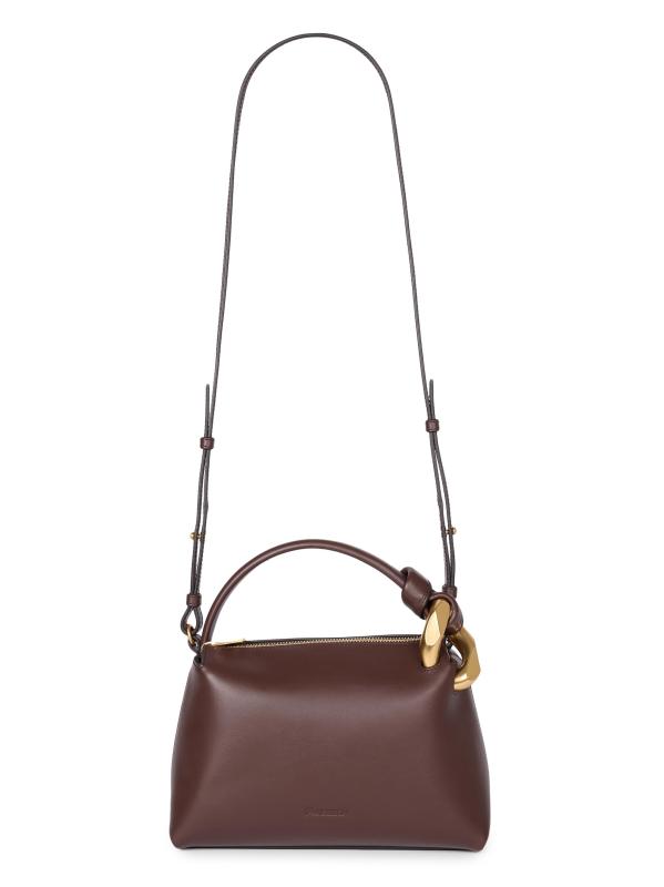 JW Anderson - スモール・コーナー・レザー・トップハンドル