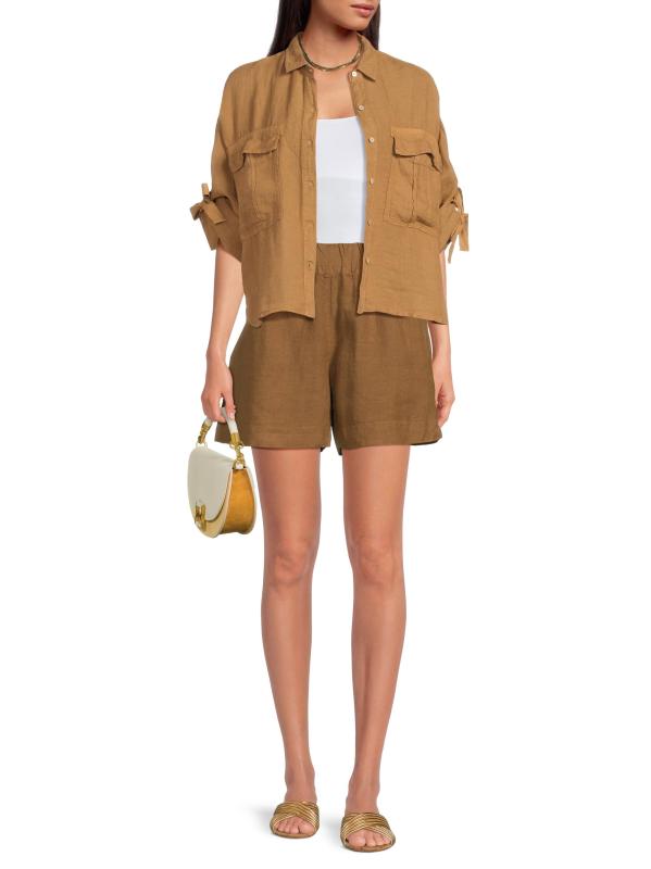 #6: شورت سهل الارتداء من الكتان - كاري