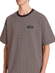 希少【BALMAIN】バルマン モノグラム・クチュールTシャツ Balmain - モノグラム・クチュール・レーベルTシャツ を