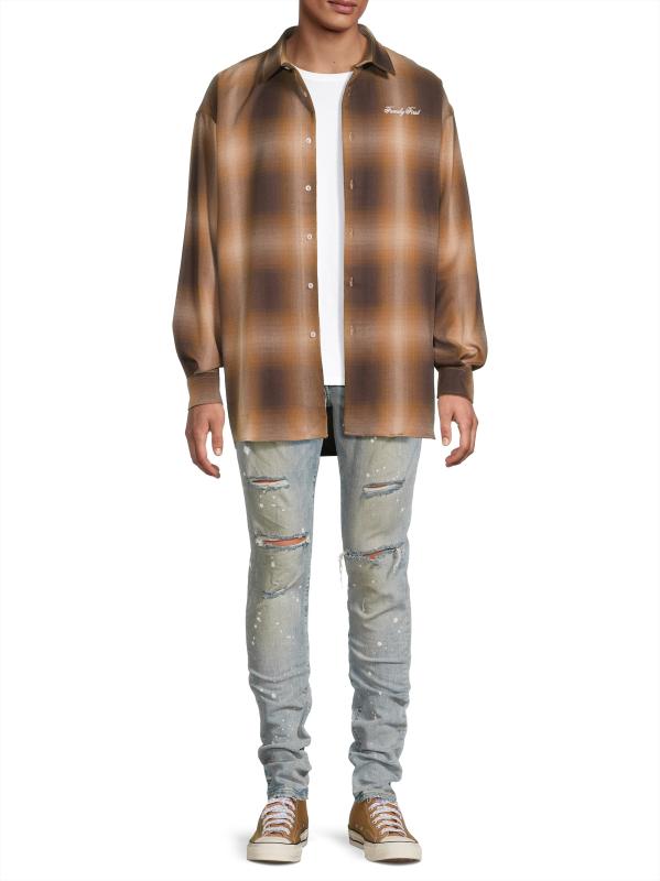 【HI FI FNK】Bless Checked Shirt garfield-garfield-series-2-lil