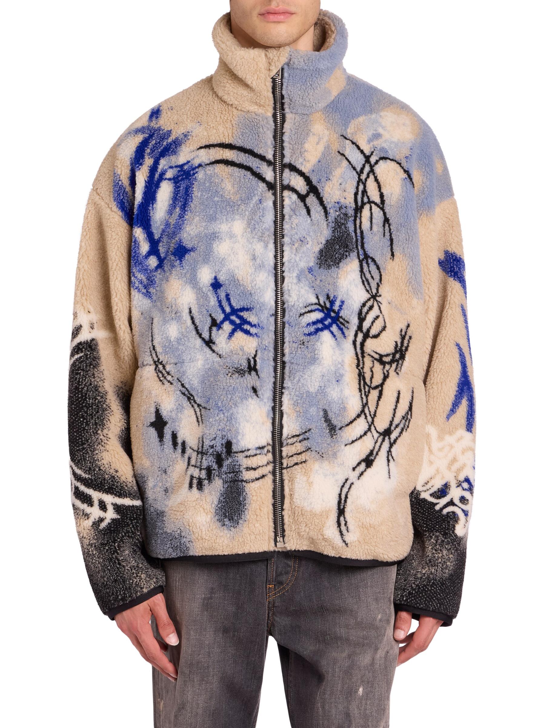 【Acne Studios】ベージュ Teddy ジャカード ジャケット Acne Studios - テディジャカードジャケット - ベージュ