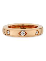 送料関税込★Pomellato★アイコニカ 18K ダイヤモンドリング Pomellato - アイコニカ18Kローズゴールド＆0.10TCWダイヤモンド