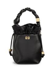 ハンドバッグ Ganni Ganni Bou Bucket Mini Crinkle Oleatex Black Ganni Bou Bucket Mini Crinkle Oleatex Handbags Black | ModeSens