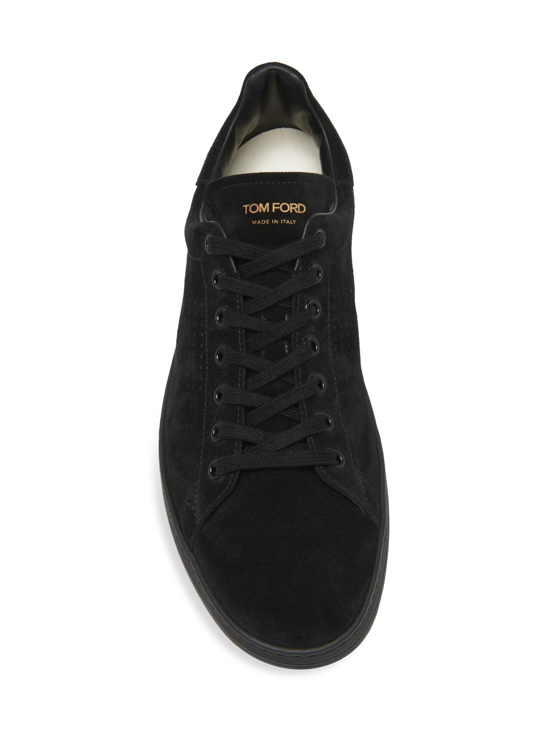 スニーカー TOM FORD Suede low-top sneakers Tom Ford Suede Low-Top Sneakers men - Glamood Outlet