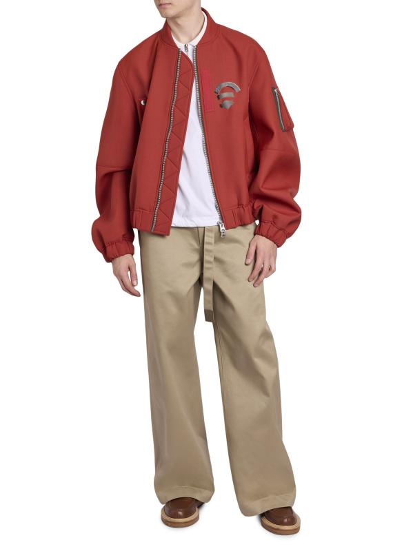 sacai ボンディングジャケット sacai 【美品】 / サカイ | 2022AW CHECK BONDING JACKET