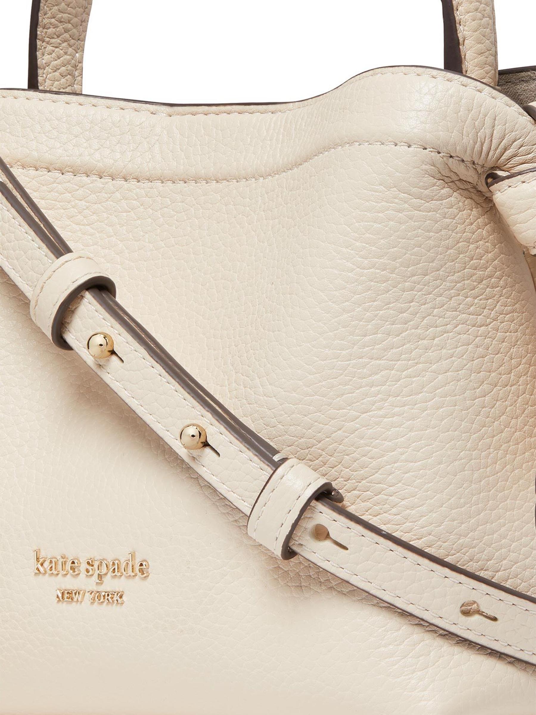 Shop Kate Spade New York - Knott Mini Pebbled Leather Top