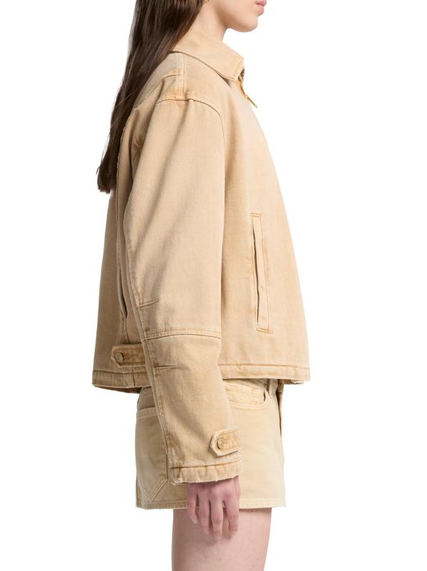 #3: جاكيت قطن لملابس العمل - رمل