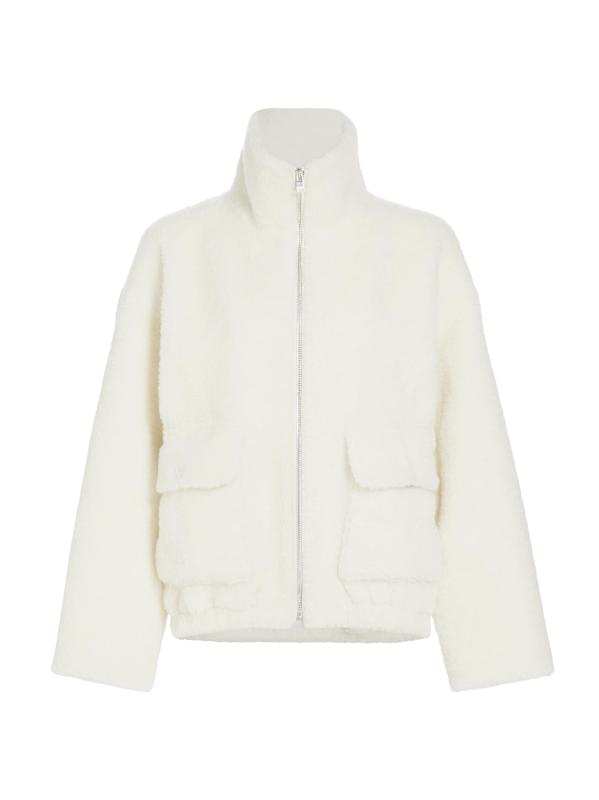 جاكيت شيربا ذو سحّاب من كيم