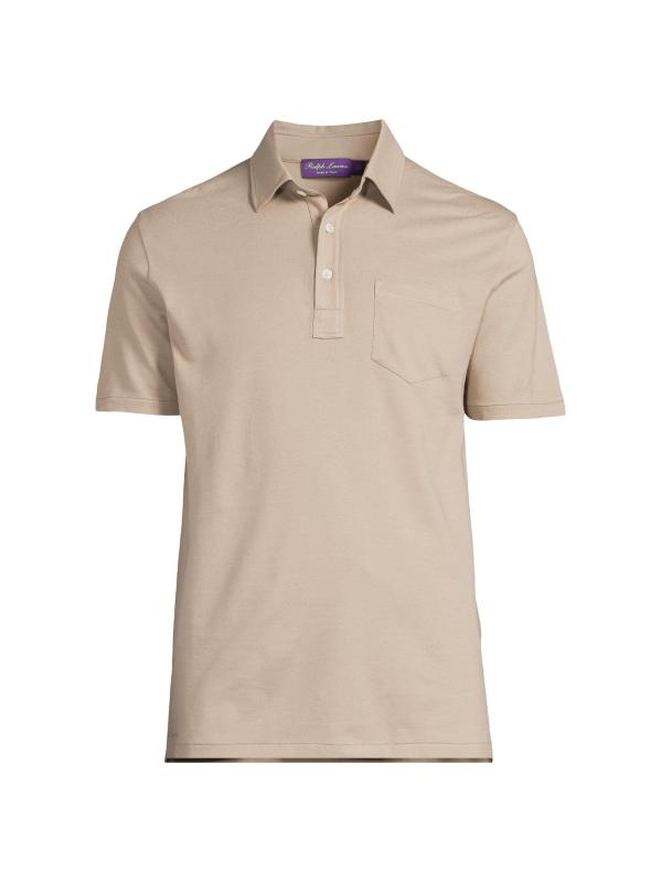 قميص بولو من القطن والكشمير من Piqué