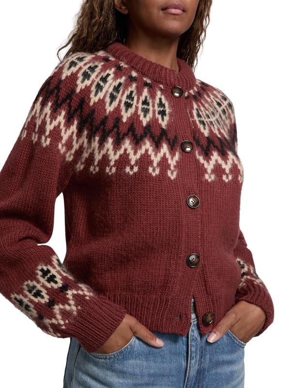 #5: كارديجان كلارك من الصوف - جزيرة بورجوندي أوليمبيا فير